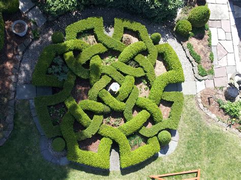 knotted garden design.